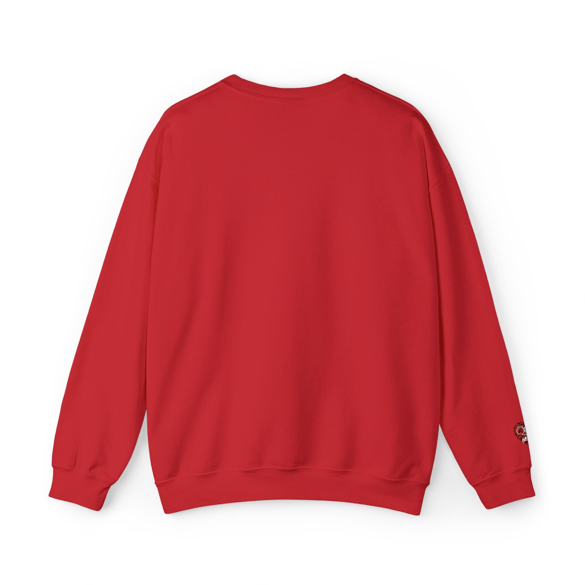 Queen of Hearts - Sequin Sweatshirt with Crewneck