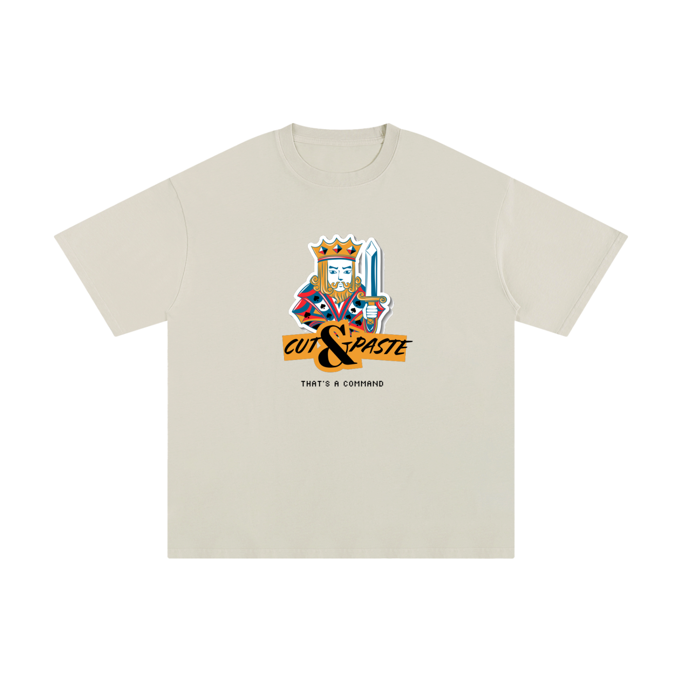 Solitaire king of spades T-Shirt